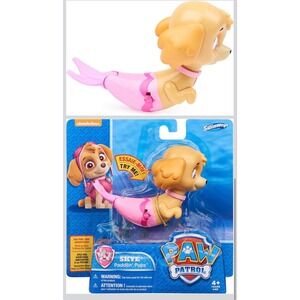 Paw Patrol Skye Paddlin Pups Swim Toy Wind Up Bath Pool Figure Ne
